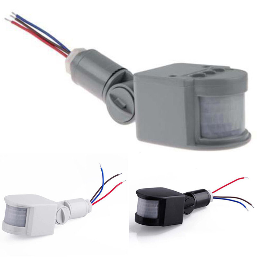 Baicai AC110V-220V 15M Cho Nhà Bếp Cảm Biến Chuyển Động Hồng Ngoại PIR 10-100W Công Tắc Cảm Ứng Thông Dụng