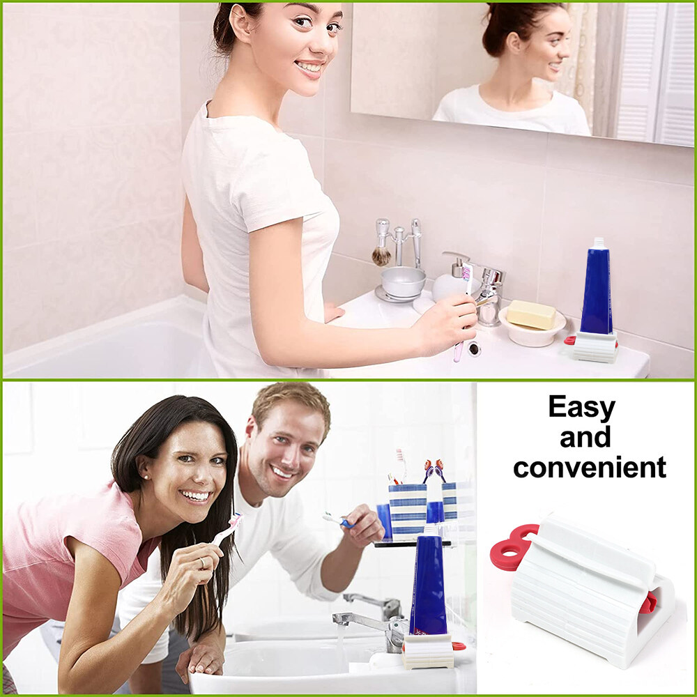 【Dizoey】Toothpaste Dụng Cụ Bóp Ống Dụng Cụ Xoay Dễ Dàng Dụng Cụ Phòng Tắm