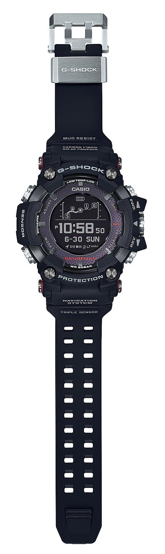 Casio Watch G Shock Rangeman Solar Assisted Gps Navigation Gpr B1000 1jr Men S Black Lazada Singapore