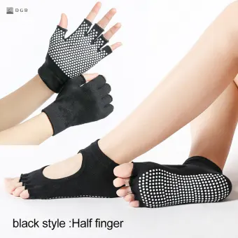 yoga socks and gloves