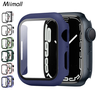 Miimall [Nhiều Màu] Ốp Cho Apple Watch Series 7 41Mm 45Mm, Ốp Chống Sốc PC Cứng Siêu Mỏng Mờ Cho Apple Watch 7 41Mm 45Mm thumbnail