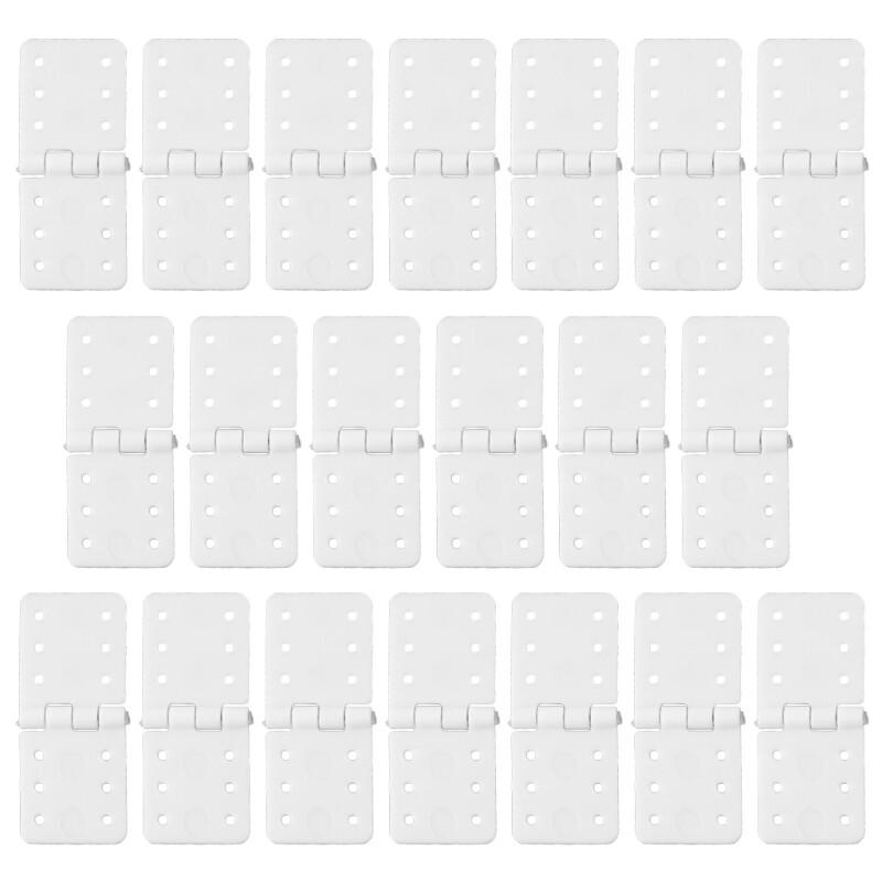 20pcs Hinge Linker Plastic Small for RC Airplane Aircraft Helicopter Fixed Wing Model Support