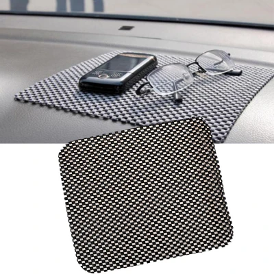 KPL Car Dashboard Sticky Pad Non-slip Anti-Slip GPS Cell Phone Mat Holder Black