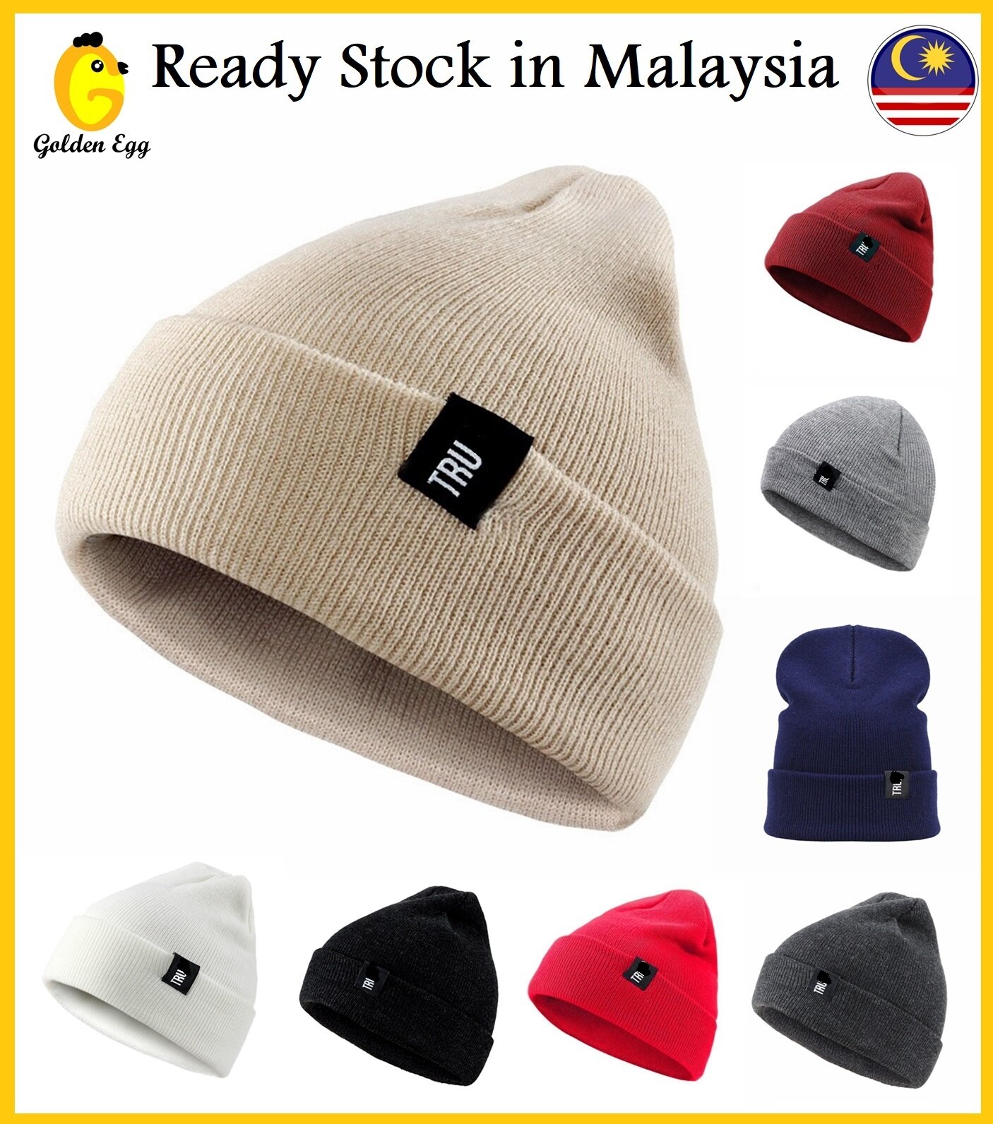 GEC Unisex Tr Beanie Snow Cap Winter 