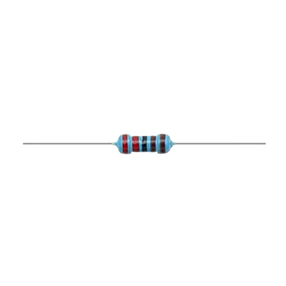 100 x resistors 2.2k ohm 2200r 1/4w 1% metal film