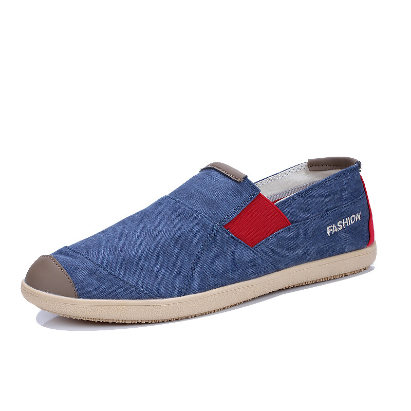 GJF 2020 Summer Canvas Shoes Korean Trend Doudou Men's Shoes Popular Casual Kick Pedal Lazy Men Old Beijing Shoes