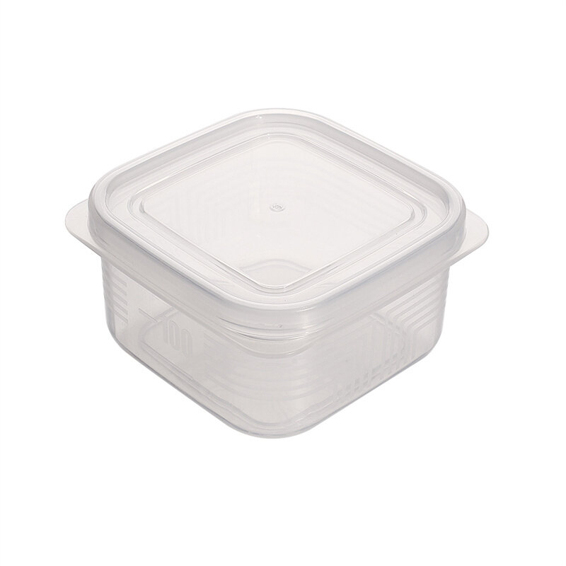 Fridge Organizer Storage Box Portable Refrigerator Vegetable Fruit Dispenser Box Household Kitchen Storage Container