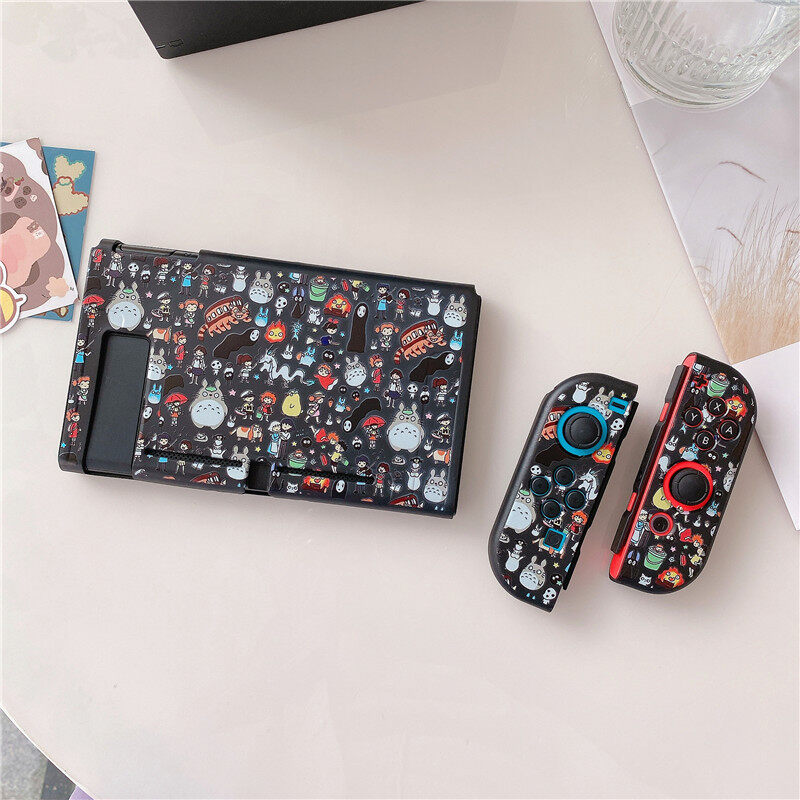 Case For Nintendo Switch /Switch OLED/Switch Lite Soft TPU Split Protective Case Cover Cartoon Anti-Scratch Casing Nintendo Switch/Switch OLED/Switch Lite Case