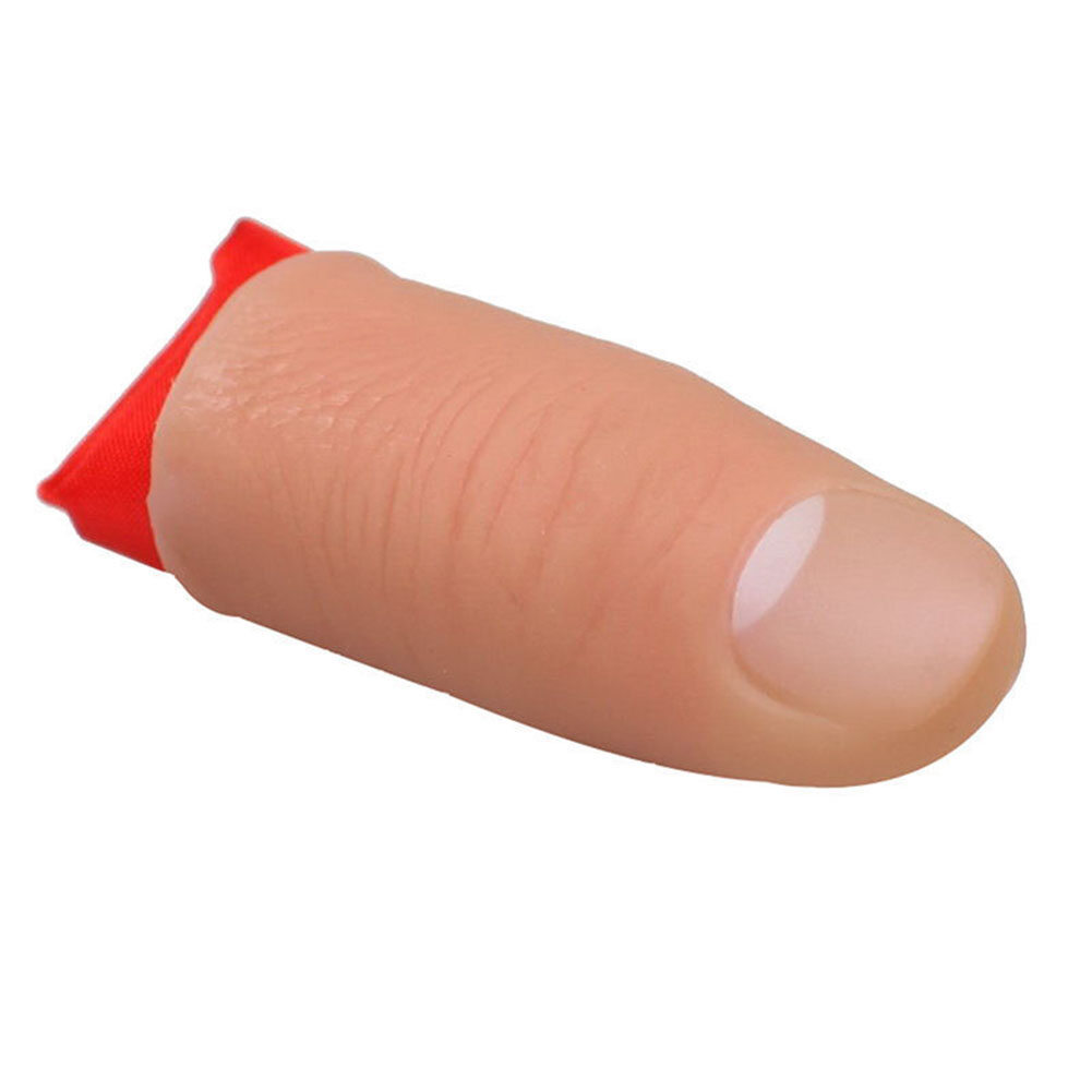 Microgood Magic Thumb Tip Trick Cao Su Close Up Vanish Đạo Cụ Xỏ Ngón Tay