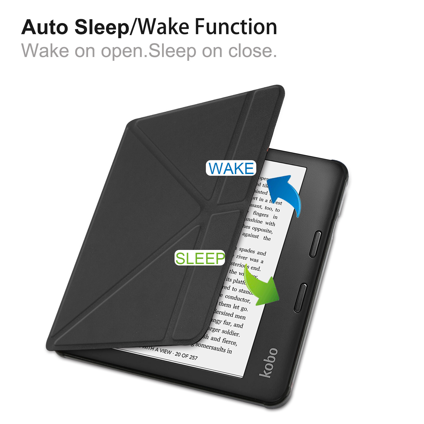 Ốp Cho Amazon Kobo Libra 2 (2021) 7.0 "Máy Đọc Sách Điện Tử Ốp Lưng Bảo Vệ Da Dạng Lật Giá Đỡ Máy Biến Áp TPU Màu Trơn Thời Trang