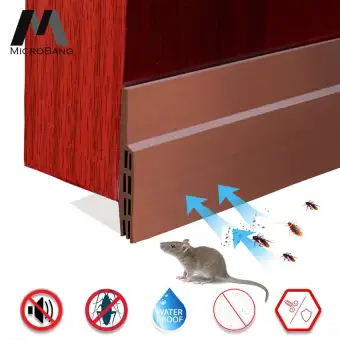 Microbang Door Bottom Seal Strip Adhesive Under Door Silicone