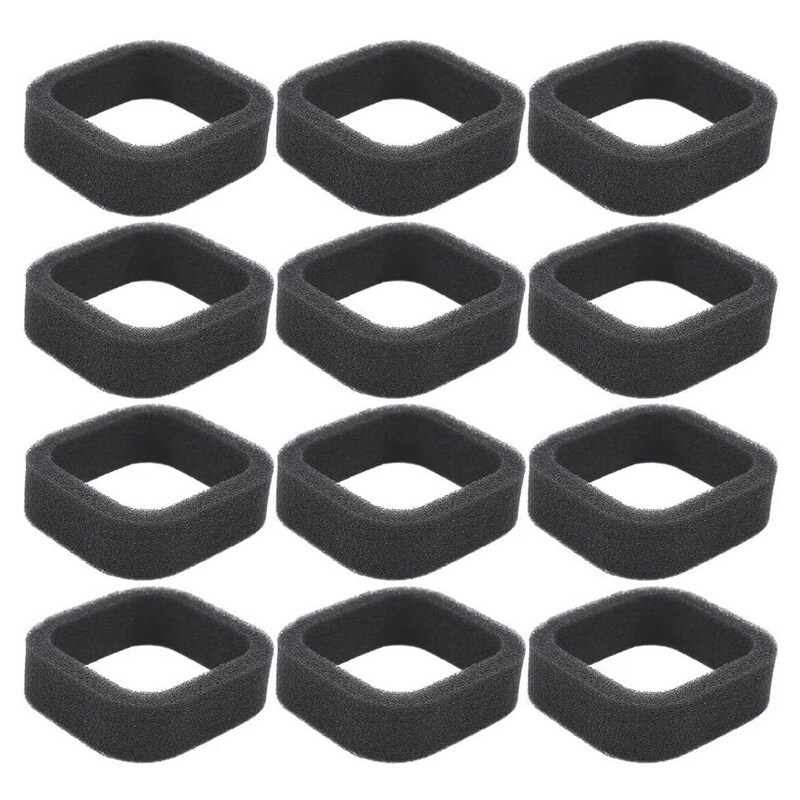 12Pcs String Trimmer Air Filter Kit for Kawasaki TH23D TH26D TH23 TH26 TJ27 Trimmer Engine Replacement Parts for 11010-2530