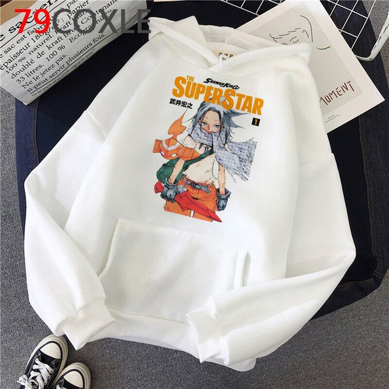 Shaman King Hoodies Male Y2k Aesthetic 21 Oversized Ulzzang Male Hoddies 21 Graphic Lazada Ph