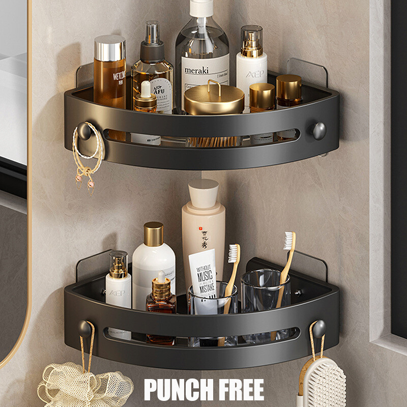 Bathroom Rack Bathroom Shelf Corner Shelf Bathroom Storage Toilet Rack ...