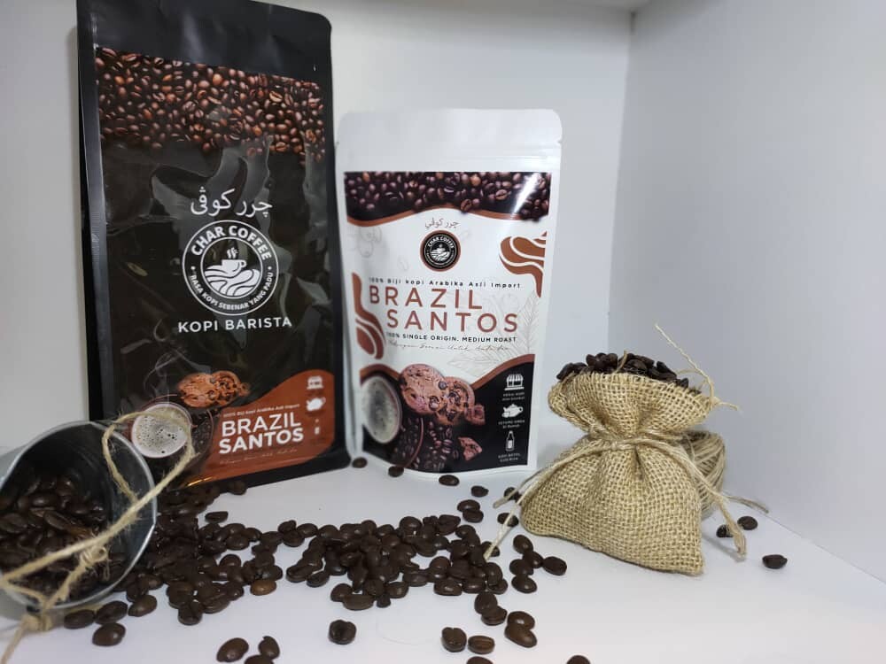 COFFEE 100% ARABICA BRAZIL SANTOS BEAN/ GRIND | KOPI SERBUK ORIGINAL ...