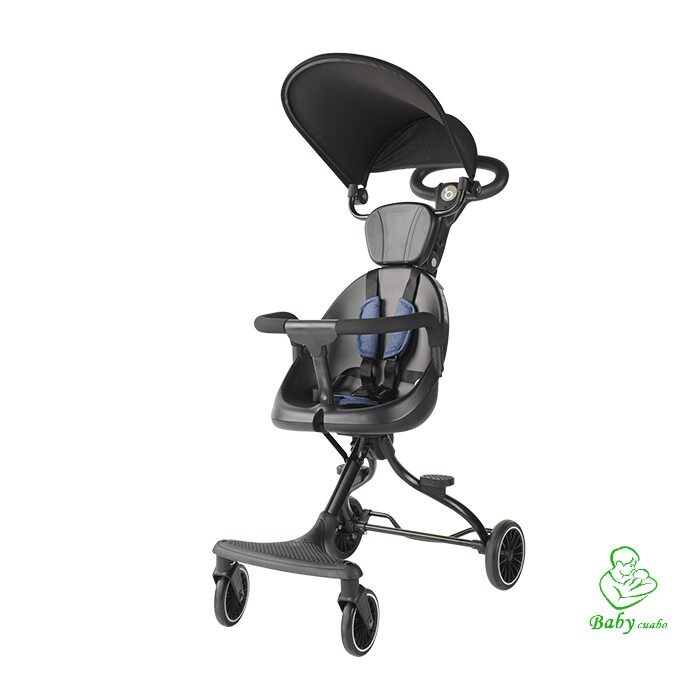 Xe đẩy BBH V3 -B Hàng Cao Cấp Có Mái Che