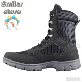 cheap long black boots