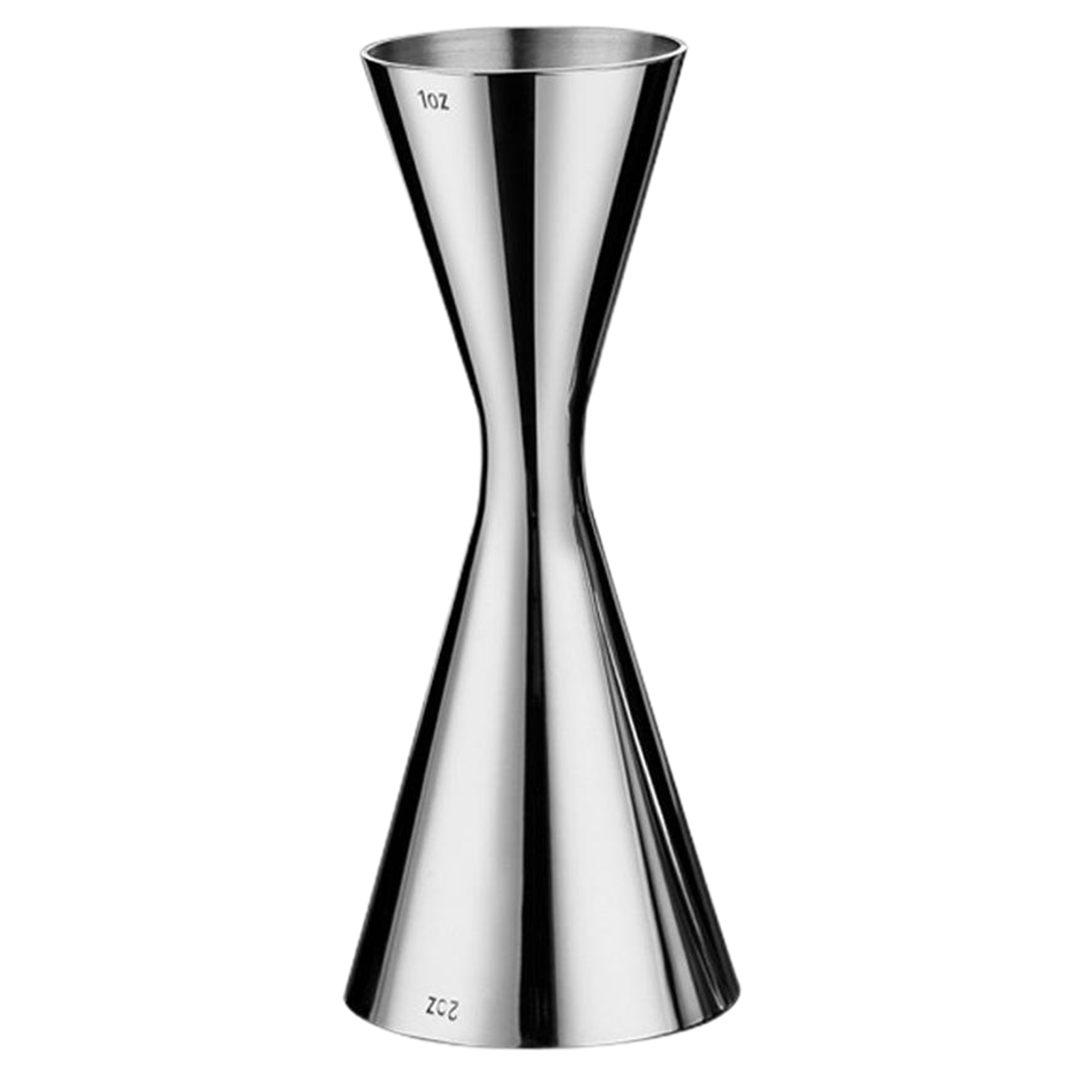 Terylin Japanese Jigger Ornamental Japanese-Style Silver Color Jigger