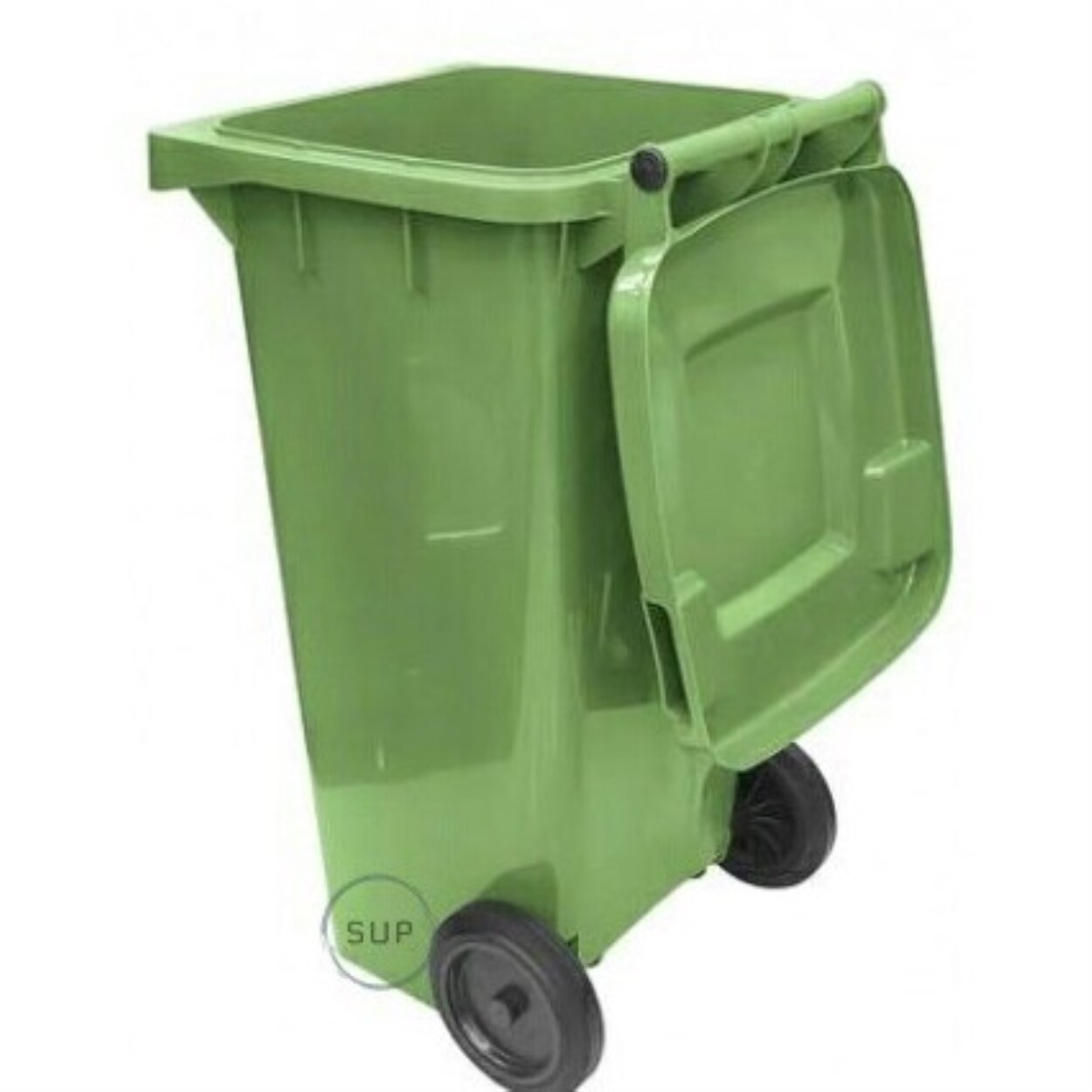 Heavy Duty Garbage Bin with Wheels 90L / 120L / 240L / Green Garbage