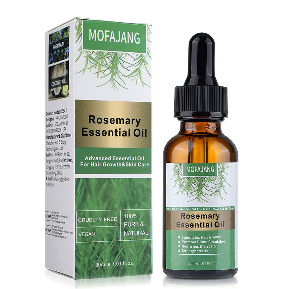 Rosemary Beard Growth Oil Thicker Beard Power Serum Beard Mustache Accelerator Facial Hair Grow Essential Oil 60ml