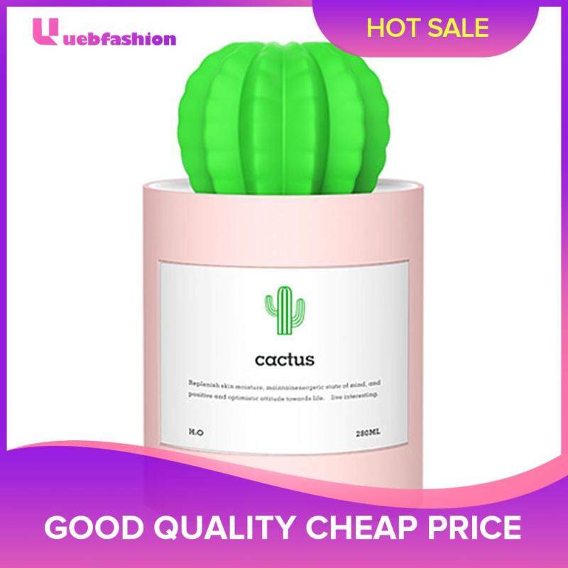 Cute 280ml Desktop Air Humidifier Skillful Cactus Mini USB Small Mist Maker Office Home Car Supply Singapore
