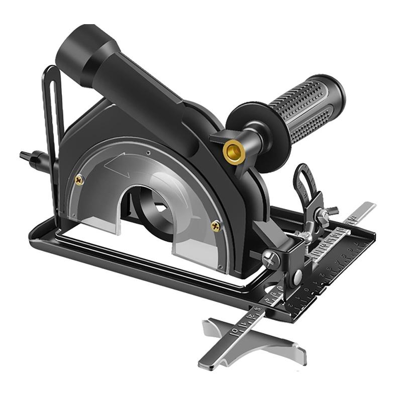 Đế Máy Mài Có Thể Chỉnh Góc Độ Sâu 0 ~ 40Mm Giá Đỡ Universal Đến Máy Mài Cầm Tay Giá Vỏ Bảo Vệ Chế Biến Gỗ Máy Cắt Sửa Đổi