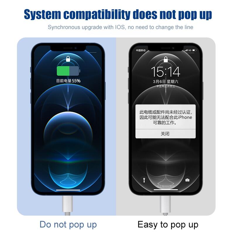 Cáp USB Type C To Lightning Sạc Nhanh PD 30W Chính Hãng Cho Apple Iphone 14 13 12 11 Dây Dữ Liệu Sạc Phụ Kiện Điện Thoại