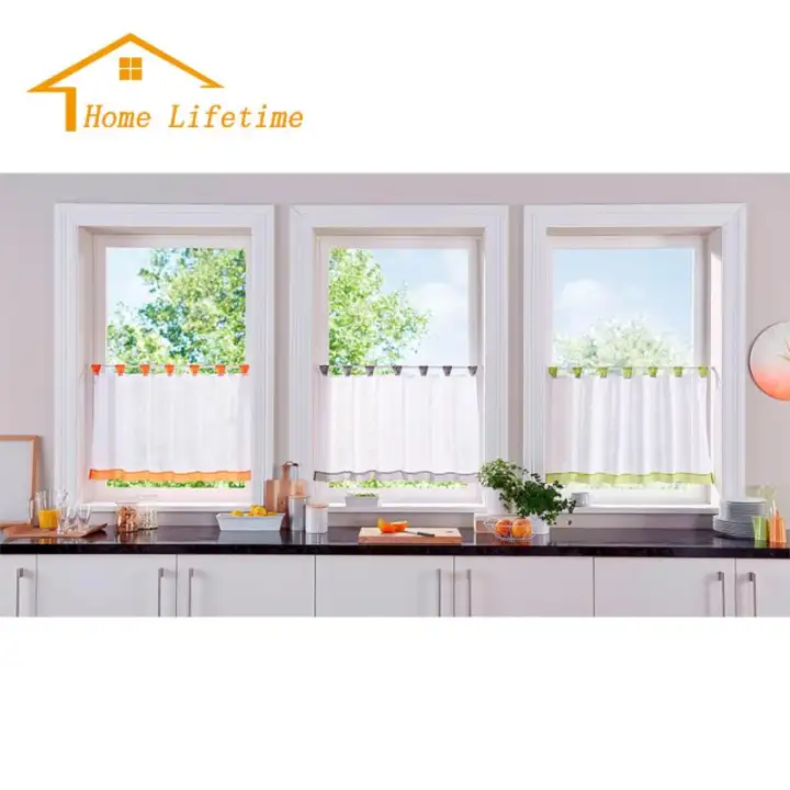 Dragonpad Window Curtains Small High Density Short Curtain High