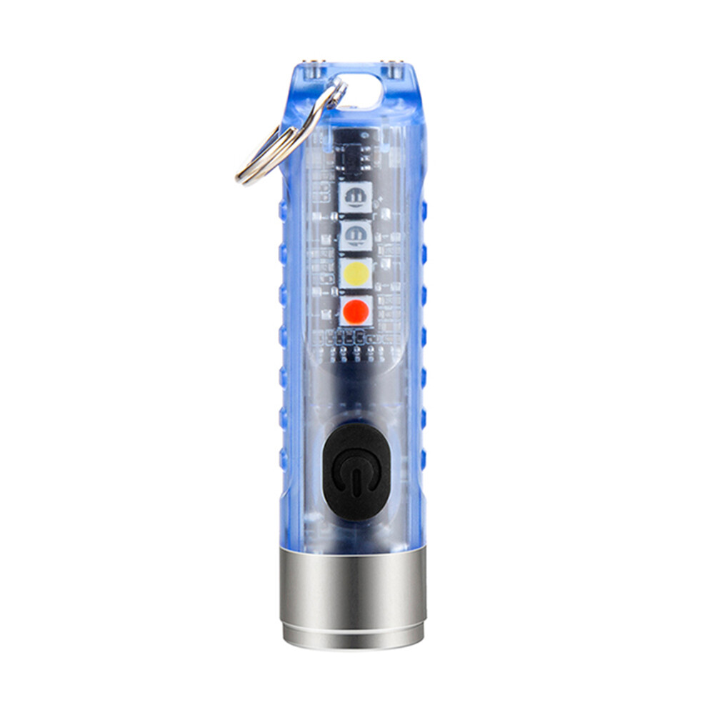 SST20 LED Keychain Flashlight Lighting 400LM Waterproof Mini Pocket Torch