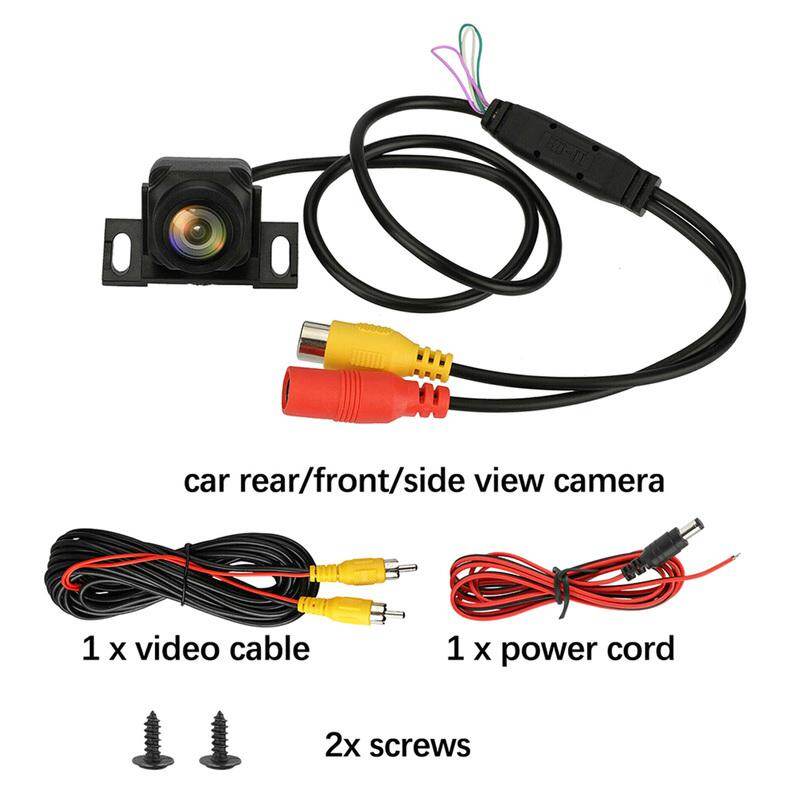 Camera Lùi Xe Hơi Camera Quan Sát Phía Sau Camera Lùi Quan Sát Phía Sau Nhỏ Có Thể Điều Chỉnh Góc Rộng 170 ° Camera Quan Sát Phía Sau Ổn Định