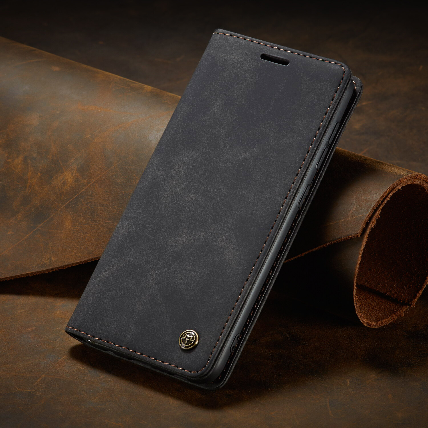 Ốp điện thoại cho Iphone 15 14 13 12 11 Pro Max 14 15 Plus 5 5S 6 6S 7 8 Plus x XR XS Max SE 2020 2022 Bao Ví bằng da với vỏ lật khe đựng thẻ
