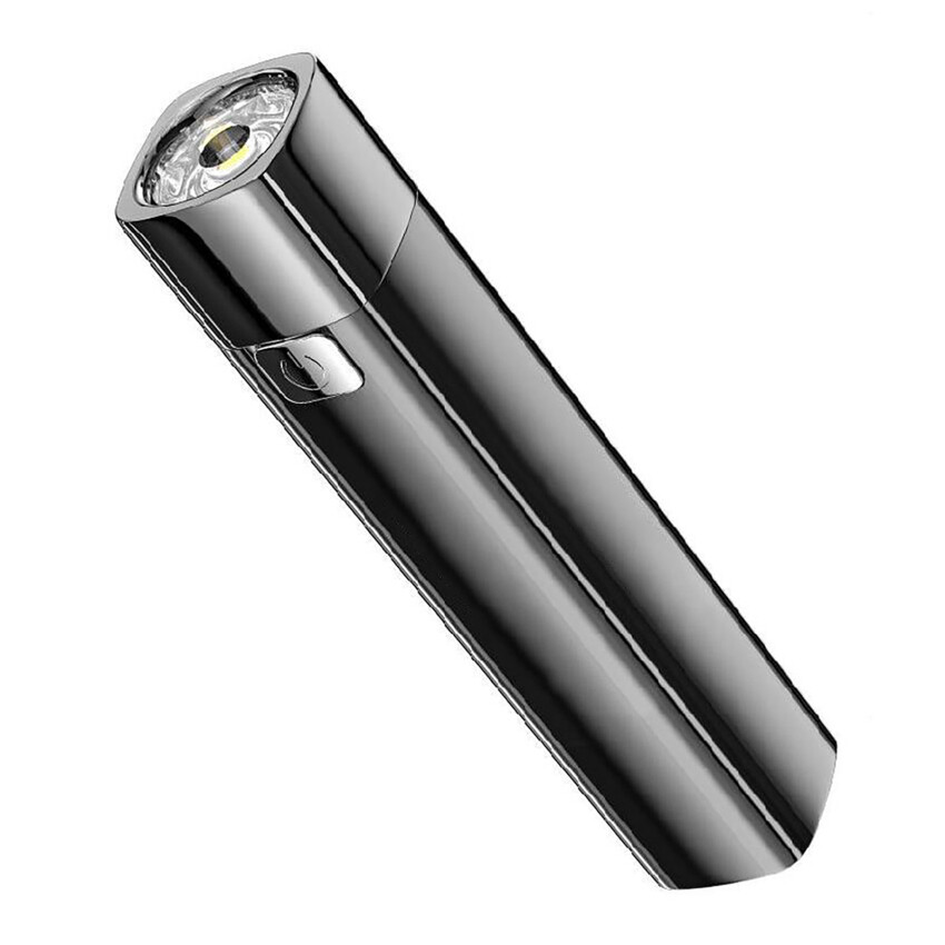 Portable Flashlight With USB Rechargeable Outdoor Small Flashlight