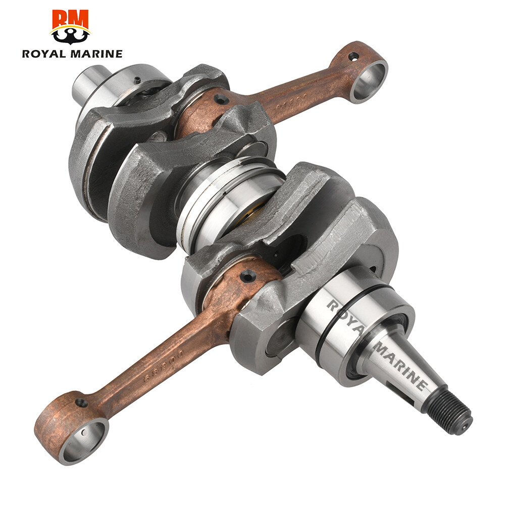 61n-11400-00 69p-11400-00 crankshaft assy for yamaha outboard motor 25hp 30hp 2 stroke 61n-11400 61n 69p boat engine parts