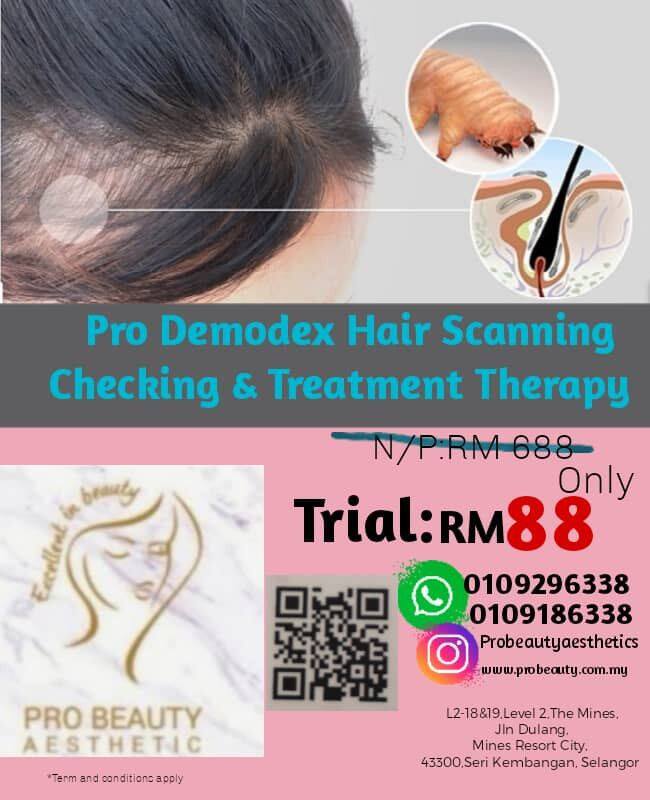 Pro Demodex Hair Scanning Checking & Treatment Therapy | Lazada Pro Demodex Hair Scanning Checking & Treatment Therapy | Lazada
