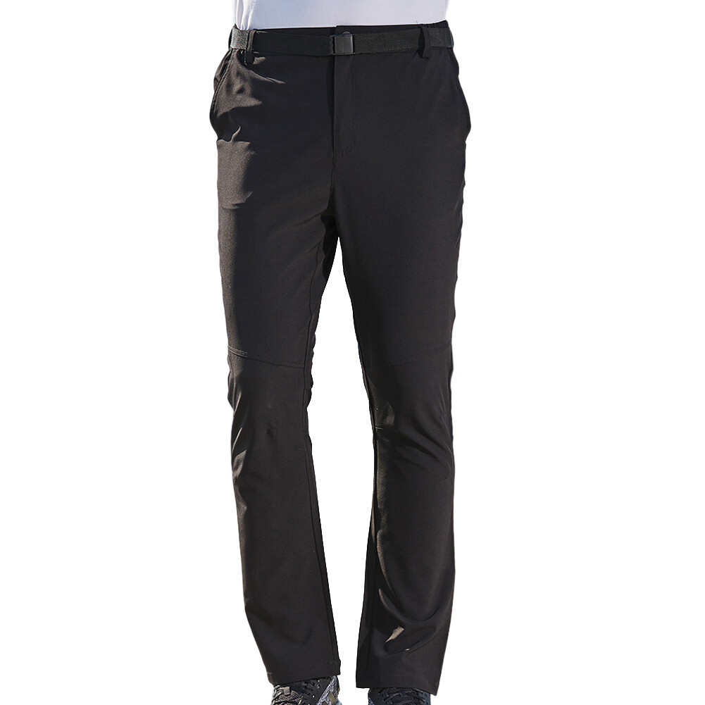 wenchengbo® Climbing Hiking Quick Dry Men Solid Color Lightweight Waterproof Pants Trousers