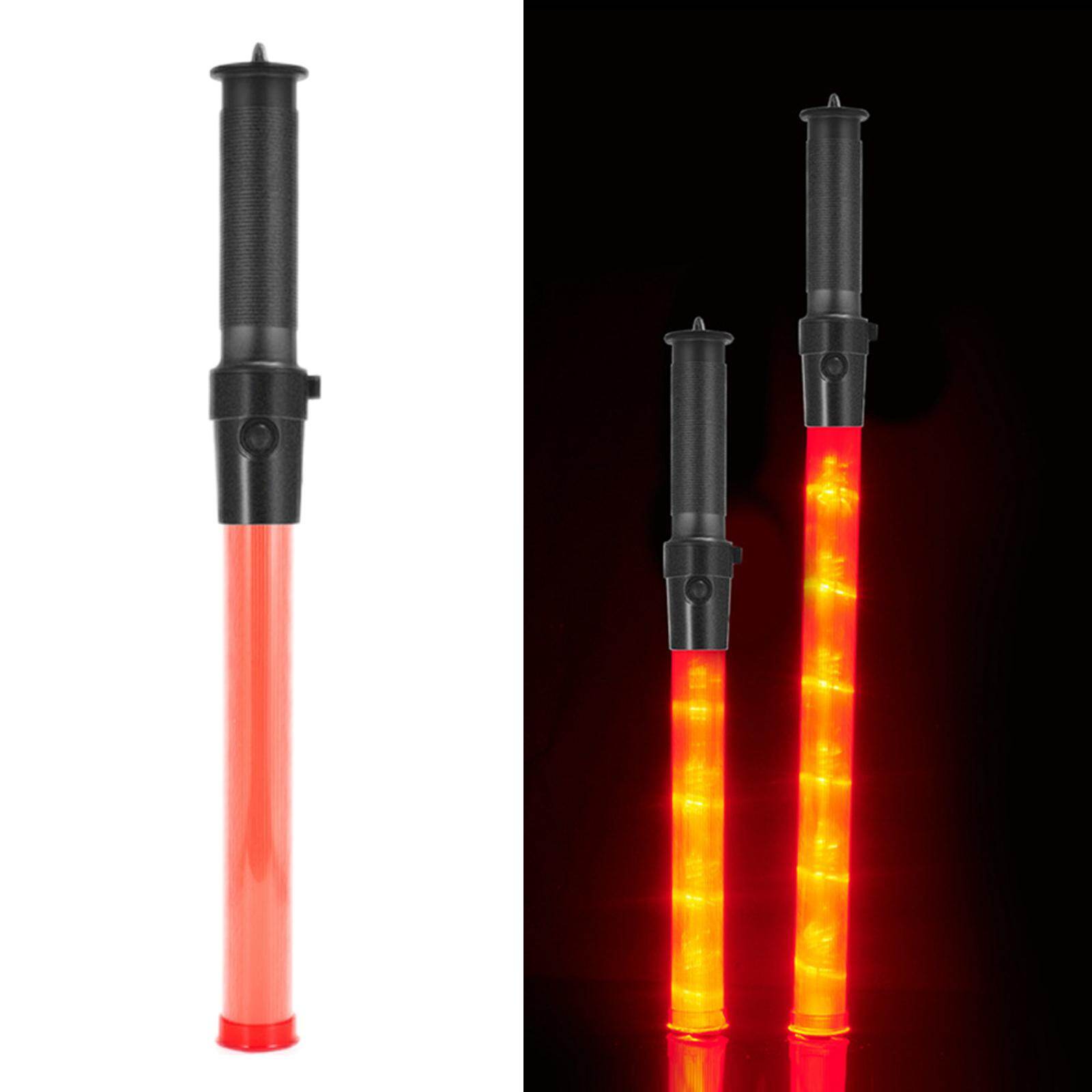 Blesiya Traffic Wand with 2 Flashing Modes Flashlight for Parking Guides