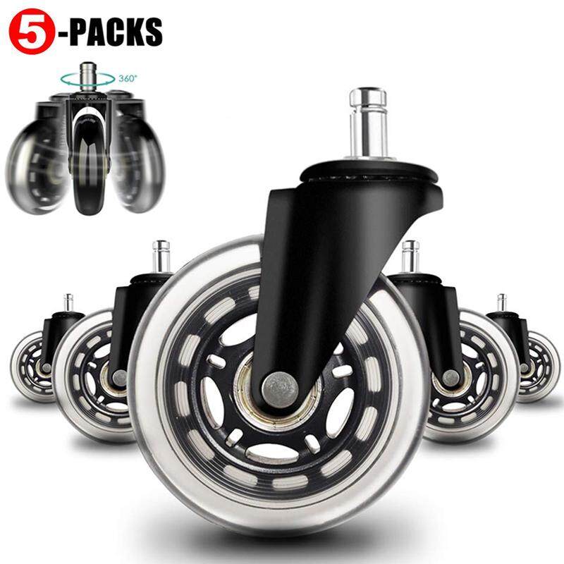 5 Pcs Office Chair Caster Wheels, How To Replace Chair Casters