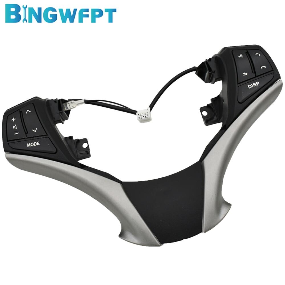 Bingwfpt cho TOYOTA YARIS VIOS 2013-2020 đa chức năng bánh lái kết hợp công tắc điều khiển