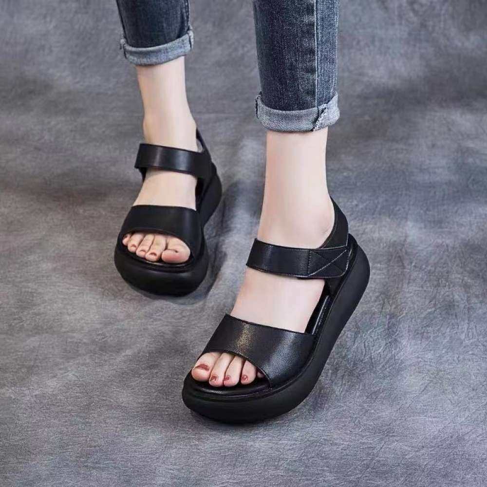 Dép đế xuồng dép đế xuồng sandal đế xuồng dép xuồng dép xinh cho nữ dép cao đế xuồng nhẹ dép đế xuồng cao 5 phân giày đế xuồng 7 phân dép xuồng nữ giày lười nữ hàn quốc dep đe xuong nữ cao 030743