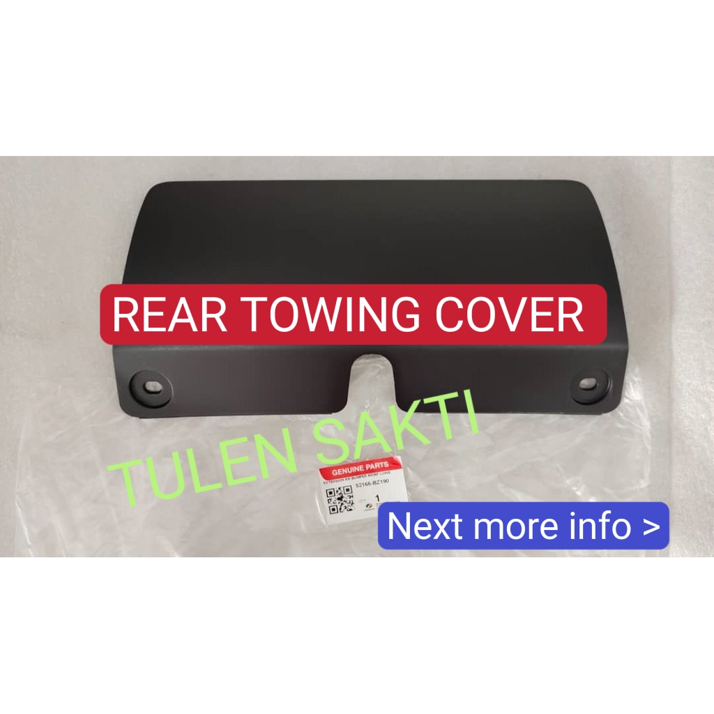 ORIGINAL PERODUA BEZZA 2019 REAR TOWING COVER CAP BUMPER COVER 52166 ...