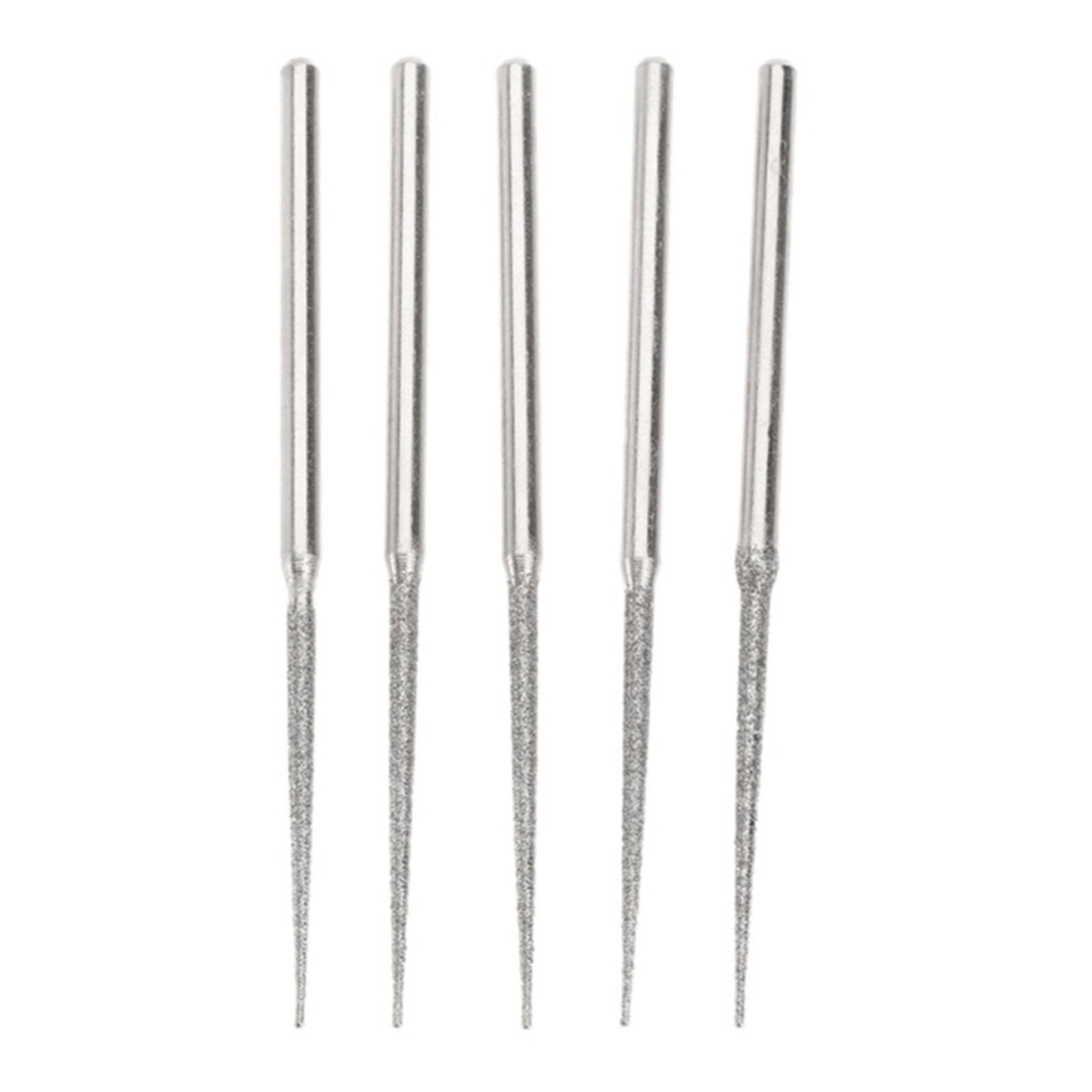 5PCS 3mm Shank Grinding Rods Mini Drill Diamond Grinding for Head Bur Needle Engraving Carving Polishing Glass Drill Bit