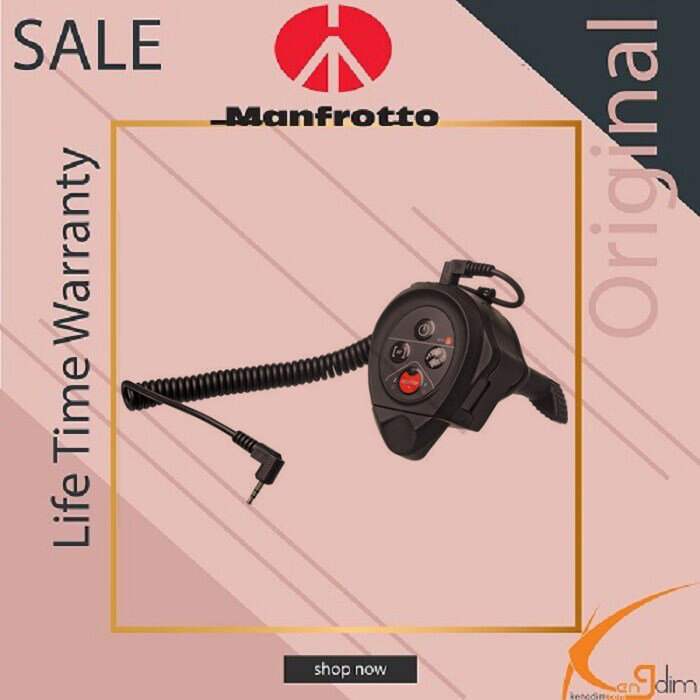 Manfrotto MVR901ECLA TELECOMMANDE RC CLAMP LANC - SONY / CANON