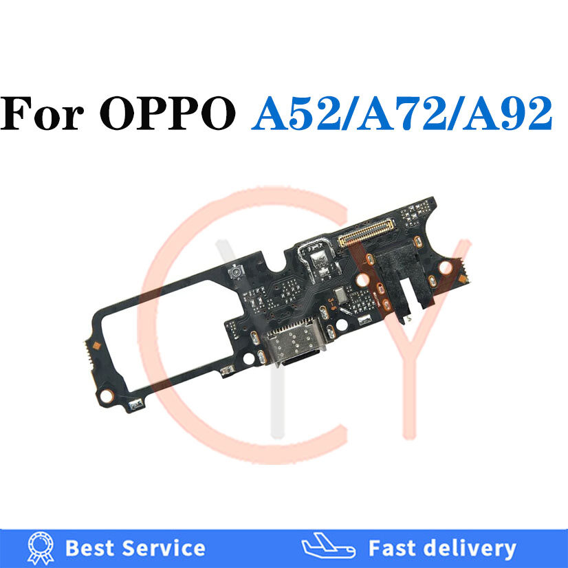 For OPPO A52 A72 A92 4G 2020 Flex cable motherboard connector charging