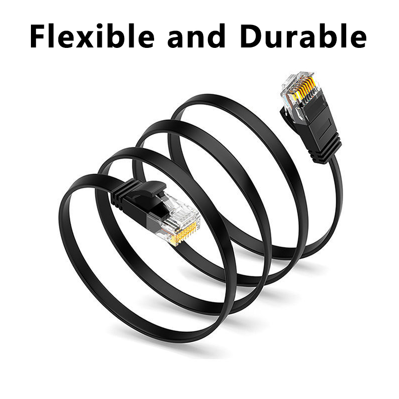 Ethernet Cable Cat7 Lan Cable UTP RJ45 Network Patch Cable 10m 15m for PC Laptop Internet Modem Router Cat 6 Cable Ethernet