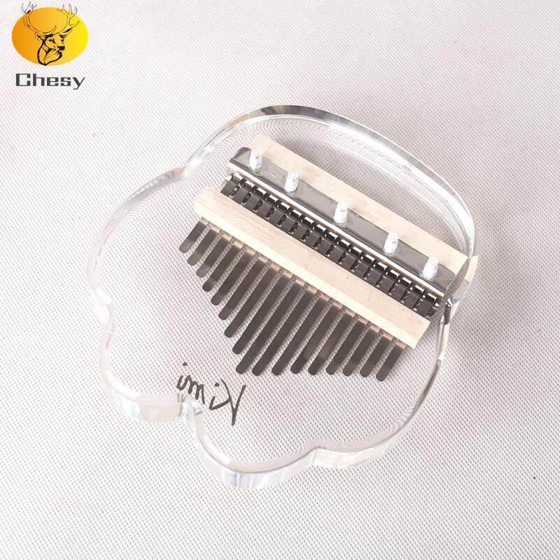 Mèo Móng Vuốt Hình 17 Phím Kalimba Acrylic Ngón Tay Cái Đàn Piano Bàn Phím Trong Suốt kèm Dụng Cụ Bắt Sóng Búa + Buổi Biểu Diễn Túi Phong Cách: mèo móng vuốt