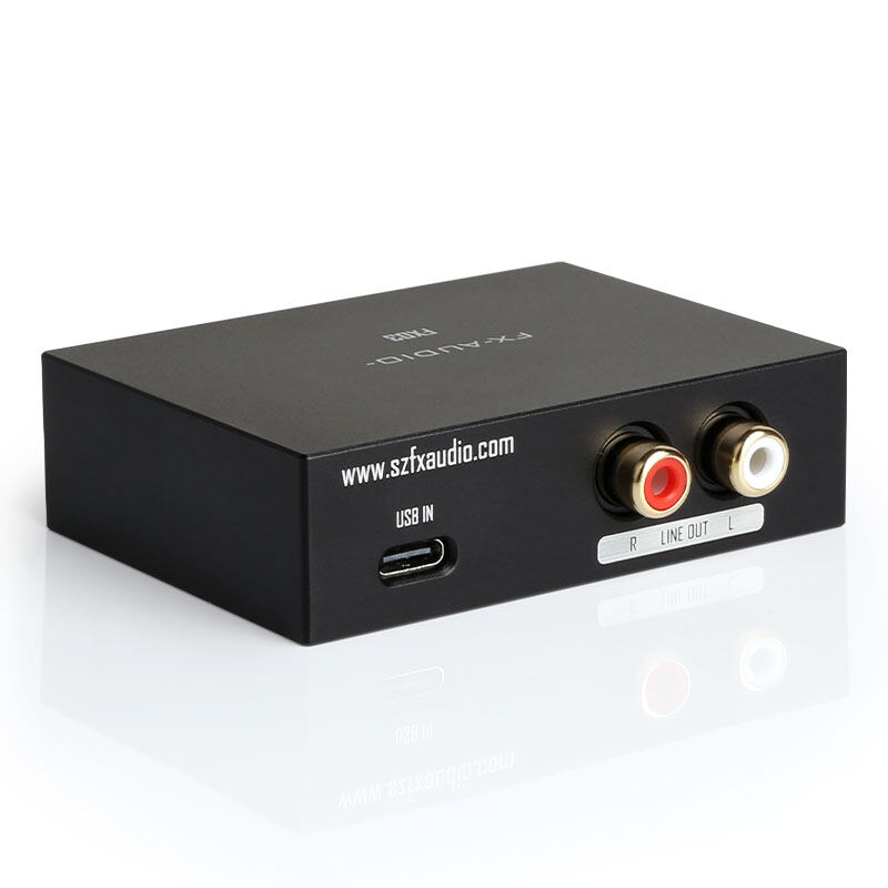 FX-AUDIO- FX-03 USB Audio decoder DAC External sound card ES9028Q2M 32Bit 384KHZ DSD256