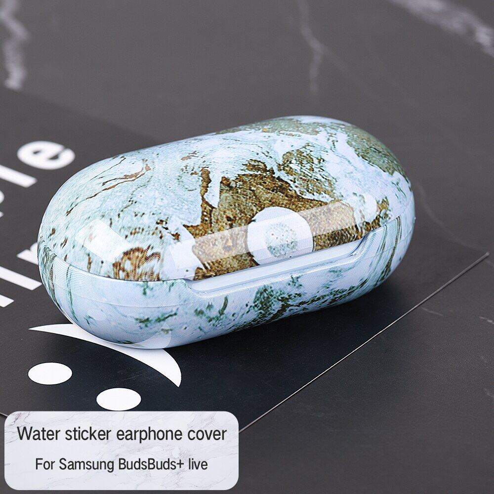Marble Pattern Case for Samsung Galaxy Buds Buds+ Case Hard PC Protective Cover for Samsung galaxy buds plus buds buzz Case Capa