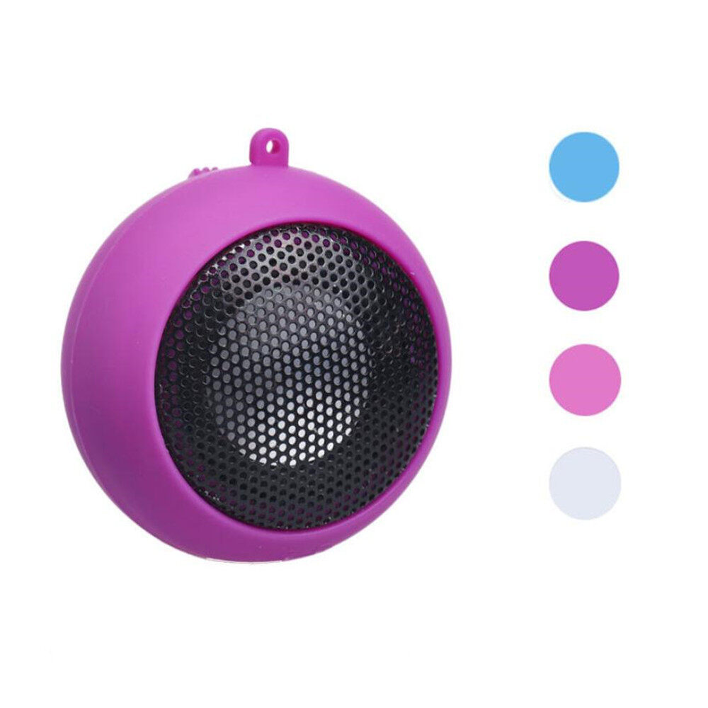 Music Player for Phone PC Mini 3.5mm Jack Wired Amplifier Bluetooth Hamburger Speaker Sound Box