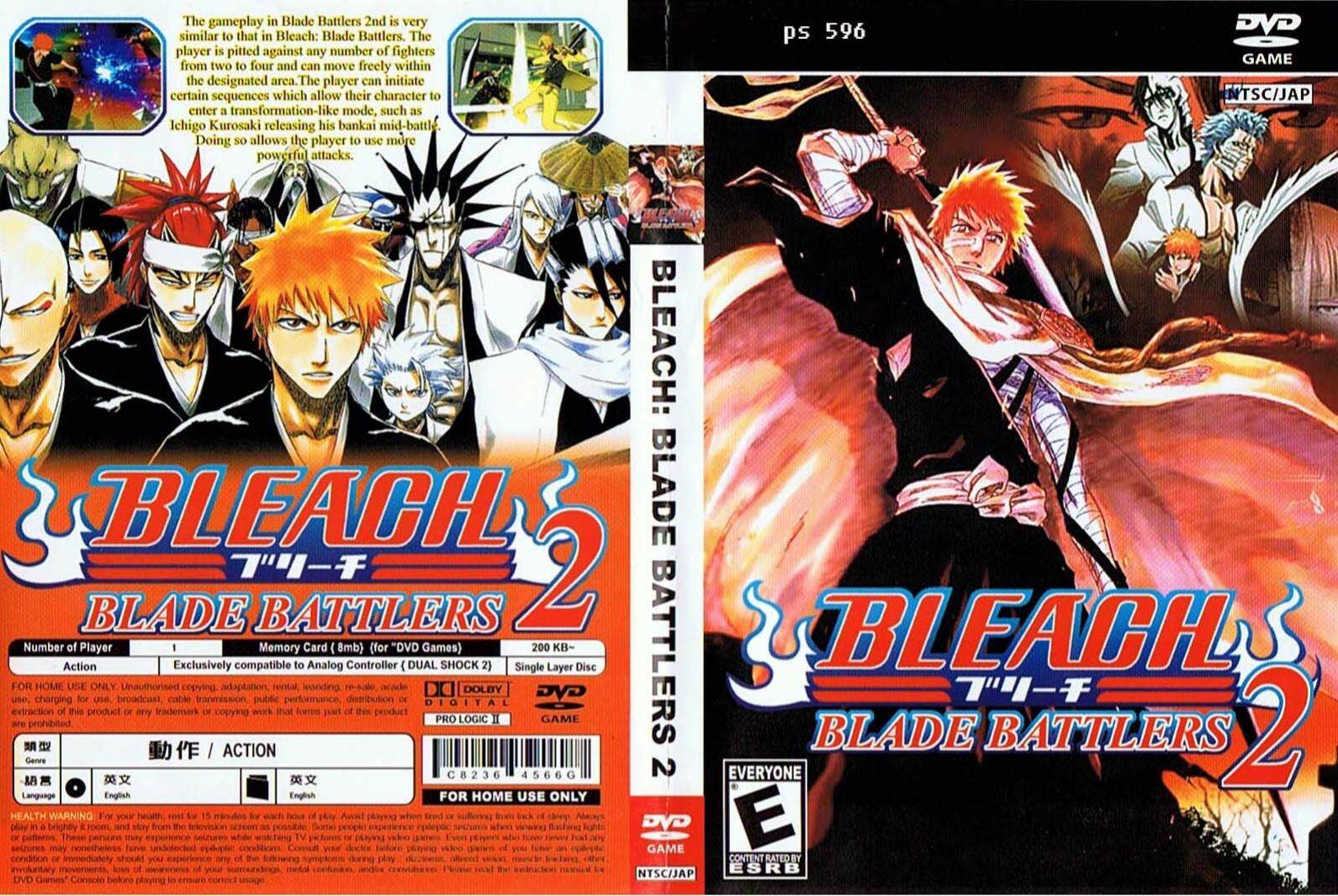 PS2 GAME BLEACH (BLADE BATTLERS 2) Lazada