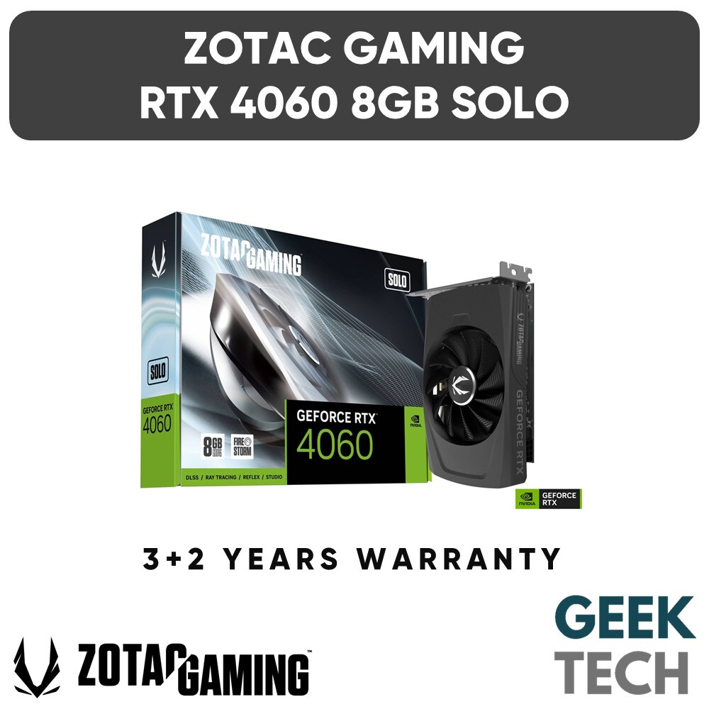 ZOTAC GAMING GeForce RTX 4060 8GB SOLO